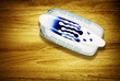 camper van on desk