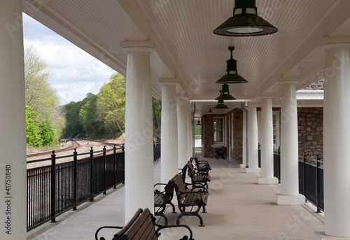 Photo: Valley Forge National Historical Park Train Station Valley Forge National Historical Park Train Station
