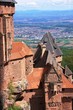 Les murs du Haut Koenigsbourg Les murs du Haut Koenigsbourg