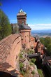 Le Haut Koenigsbourg et la plaine d'Alsace