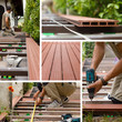 Foto: mosaïque construction terrasse en bois mosaïque construction terrasse en bois