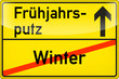 Vektor: Frühjahrsputz Frühjahrsputz