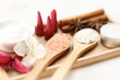 Bath salts and massage cream