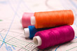 Spool of thread. Sew accessories.