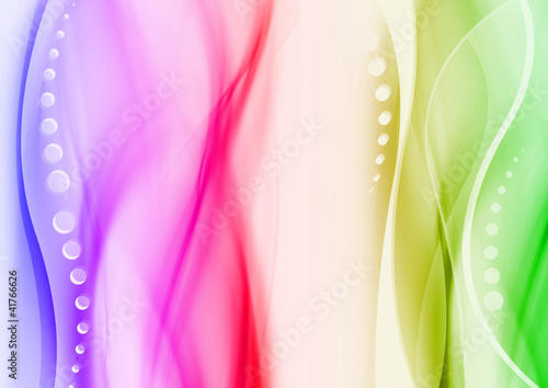 Illustration: Elegant color fractal Elegant color fractal