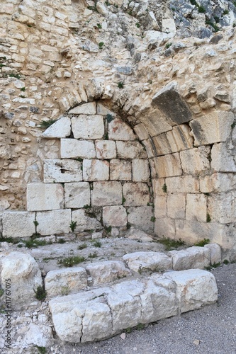 Foto: Beaufort Crusader Castle, architectural details. Beaufort Crusader Castle, architectural details.