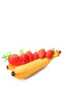 Bananes et fraises