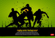 Rugby Vector Poster