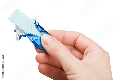 Photo: chewing gum chewing gum