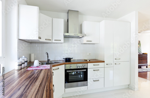 Photo: interior house, large modern kitchen interior house, large modern kitchen