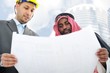 Business people having consultanting about new building