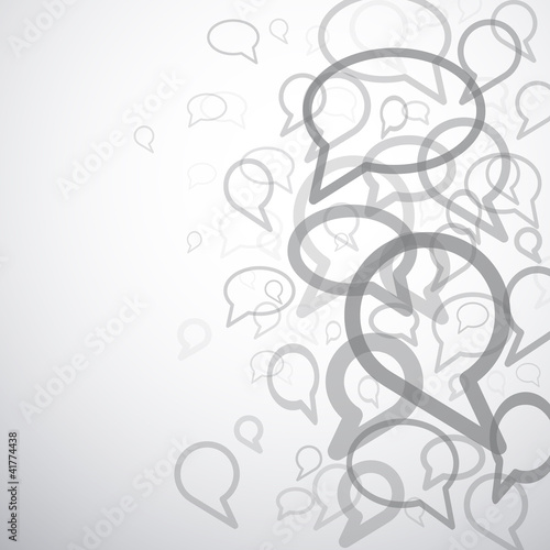 Vector: Vector speaking background Vector speaking background