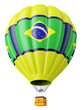 Multi-colored balloon