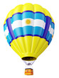 Multi-colored balloon
