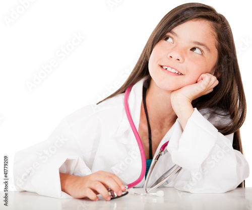 Photo: Thinking of becoming a doctor Thinking of becoming a doctor