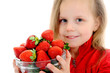 Strawberries girl