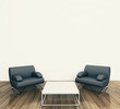 minimal modern interior armchair