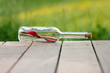 Foto: flasche mit brief flasche mit brief