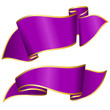 Purple ribbon collection