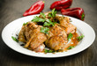 Chicken with pepper sauce Chicken with pepper sauce