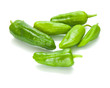small "padron peppers", pimiento de padron