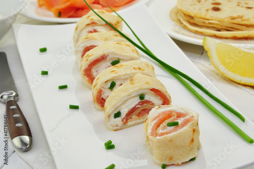 Foto: Häppchen mit Lachs Häppchen mit Lachs