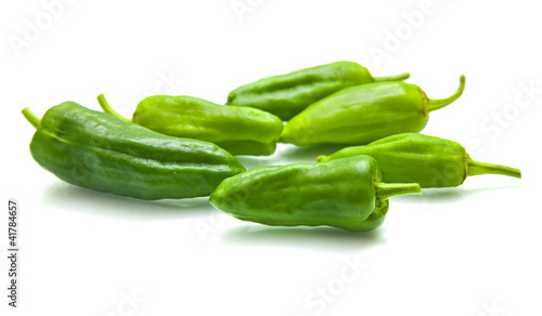 Photo: small "padron peppers", pimiento de padron small "padron peppers", pimiento de padron