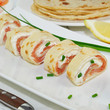 Foto: Pfannkuchen mit Lachs Pfannkuchen mit Lachs