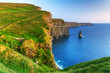 Cliffs of Moher at dusk in Co. Clare, Ireland