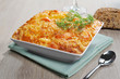 soufflé au saumon