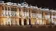 St. Petersburg, The Hermitage Museum at night