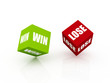 Risk Concept win and lose