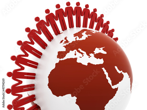 Illustration: global Business Network global Business Network