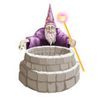 Wizard and the well Wizard and the well