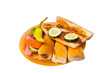 Photo: Egypt Sogo Street Food Sandwich Isolated Egypt Sogo Street Food Sandwich Isolated