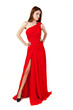 Beautiful woman wearing red dress. Fashion photo. Beautiful woman wearing red dress. Fashion photo.