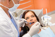 Healthy patient at dentist office