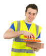 Happy builder