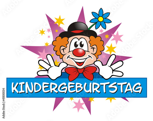 Illustration: Clown Birthday Party Clown Birthday Party
