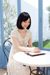 Beautiful young woman relaxing Beautiful young woman relaxing