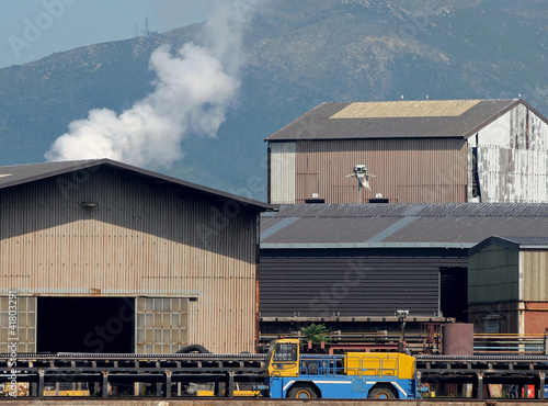 Foto: industry area industry area