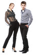 Beautiful stylish couple