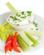 Dip mit Gemüse