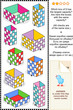 Visual math puzzle or problem