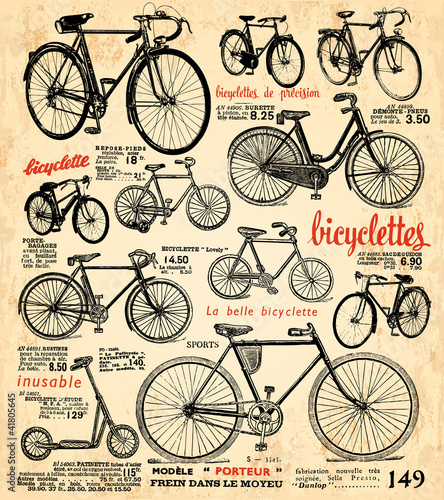 Ilustração vetorial : fond vélo fond vélo
