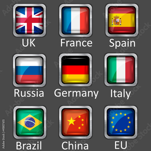 Vector: flags icon vector flags icon vector