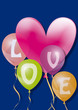 Ballons, Liebe, Party, Fest, Geburtstag Ballons, Liebe, Party, Fest, Geburtstag