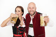 Pärchen in Tracht