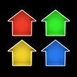 3D House Boxes
