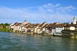 River Houses in Rheinfelden, Switzerland River Houses in Rheinfelden, Switzerland